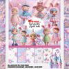3D Pastel Cute Girls PNG Bundle