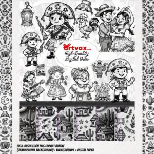 Festa Junina PNG Clipart Bundle