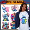 Stitch PNG Bundle