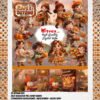 3D Autumn Kids PNG Bundle