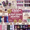 KPop Demon Hunters PNG Bundle