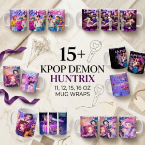KPop Demon Hunters PNG Bundle