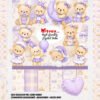 Teddy Bear Clipart Bundle PNG