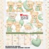 Teddy Bear Clipart Bundle PNG