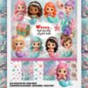 3D Mermaid PNG Bundle