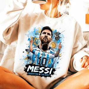 Messi Argentina 10 The Goat PNG