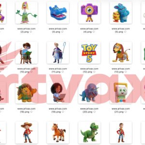 Toy Story 5 PNG Bundle