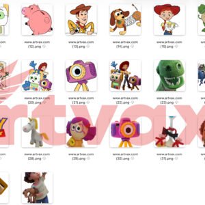 Toy Story 5 PNG Bundle