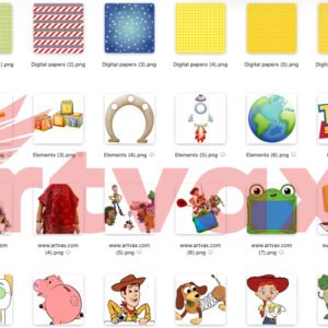 Toy Story 5 PNG Bundle