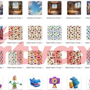 Toy Story 5 PNG Bundle