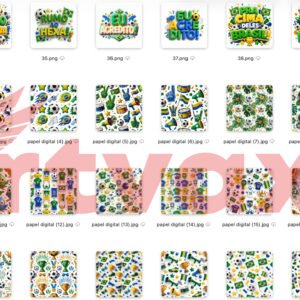 Brazil Soccer PNG Bundle