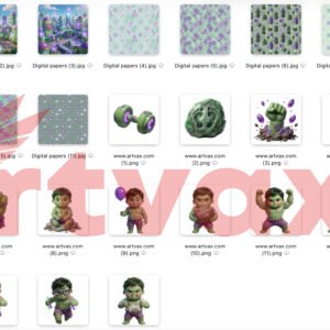 Baby Hulk PNG Clipart